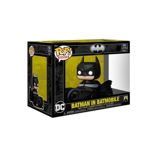 Funko Pop! Rides Deluxe DC: Batman in Batmobil - Image 2