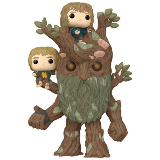 Treebeard with Merry & Pippin