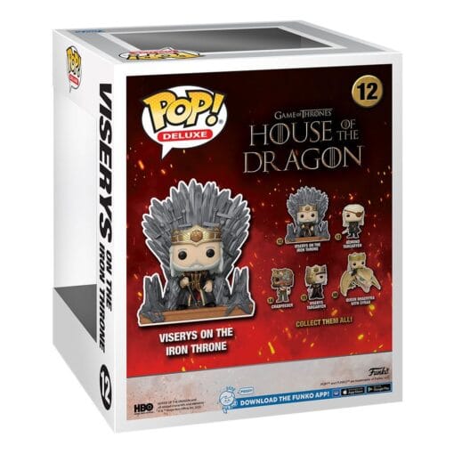 Funko POP! House of the Dragon - Viserys on the Throne Deluxe - Image 3