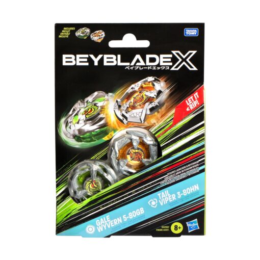 BeyBlade X: Dual Pack- Gale Wyvern Tail Viper - Image 3
