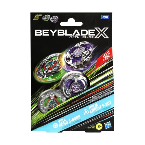 BeyBlade X: Dual Pack- Yell Kong Helm Knight - Image 3