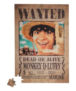 Magnetic Παζλ Wanted Luffy