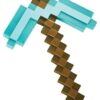 Minecraft Plastic Replica Diamond Pickaxe