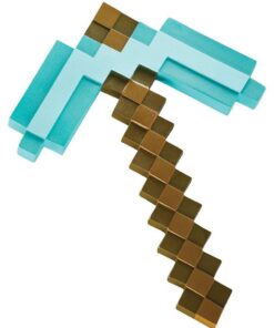 Minecraft Plastic Replica Diamond Pickaxe