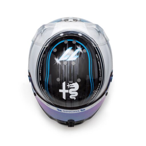 Stilo 1:2 Scale Mini Replica Helmet- Valtteri Bottas 2023 - Image 3