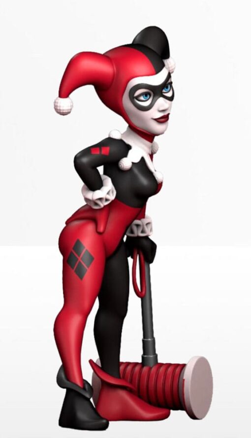 DC Comics Minix Φιγούρα Harley Quinn with hammer - Image 3