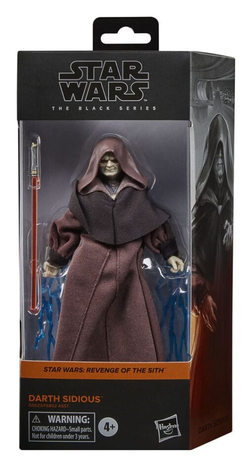 Star Wars Episode III Black Series Φιγούρα Δράσης Darth Sidious - Image 6