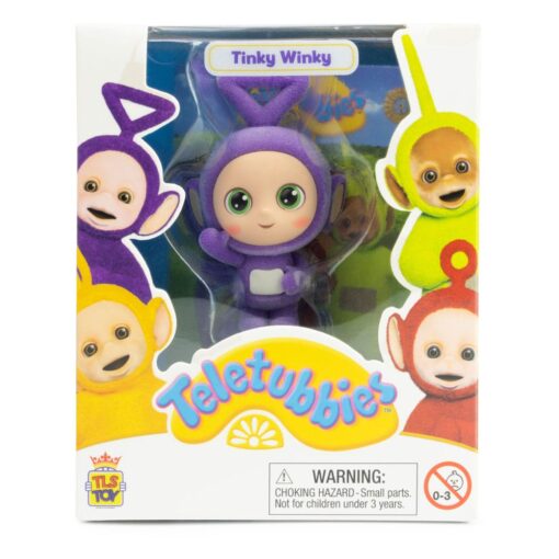 Teletubbies Cheebee Mini Φιγούρα Tinky Winky Flocked - Image 3