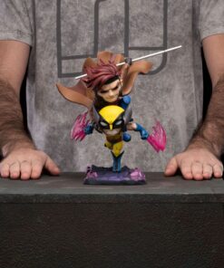 Αγαλματίδιο Gambit and Wolverine