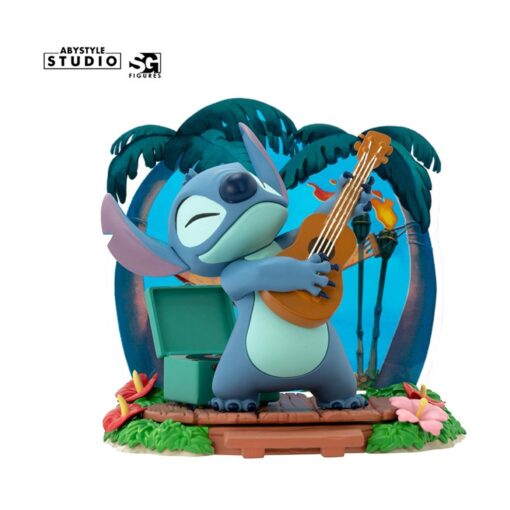 Αγαλματίδιο Stitch with Guitar