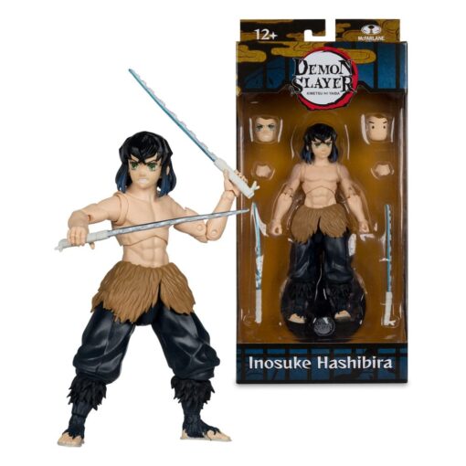 Demon Slayer: Kimetsu no Yaiba Φιγούρα Δράσης Hashibira Inosuke (Unmasked) - Image 3