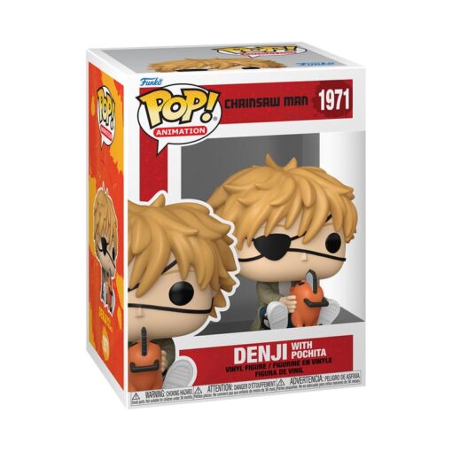 Funko POP! Animation: Chainsaw Man- Denji & Pochita - Image 2