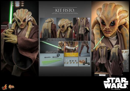 Star Wars Movie Masterpiece Action Figure 1/6 Kit Fisto - Image 13