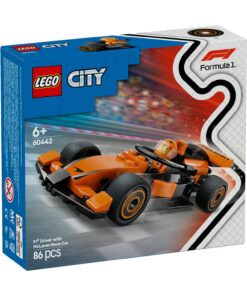 LEGO Driver with McLaren Race Car