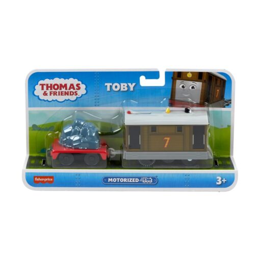 Thomas & Friends™ Motorized Τρενάκι Toby with Wagon - Image 5