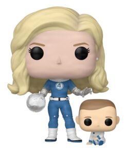Funko POP The Fantastic Four Invisible Woman & Franklin