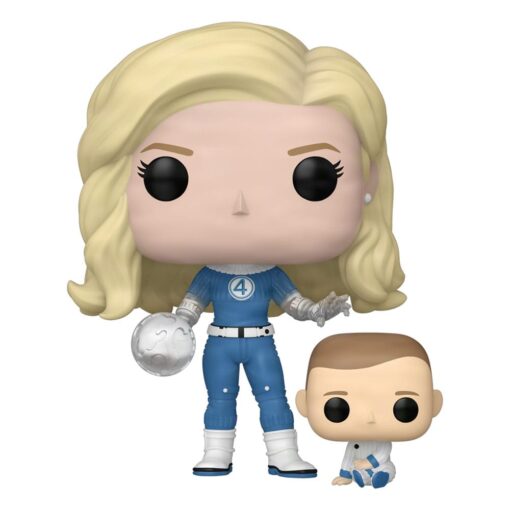 Funko POP The Fantastic Four Invisible Woman & Franklin