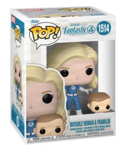 Funko POP The Fantastic Four Invisible Woman & Franklin