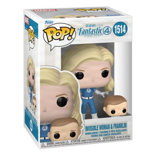 Funko POP The Fantastic Four Invisible Woman & Franklin
