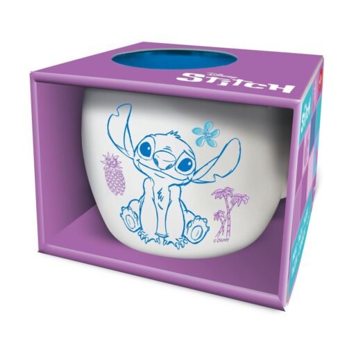Disney: Stitch Drawing Κεραμική Κούπα Globe - Image 3