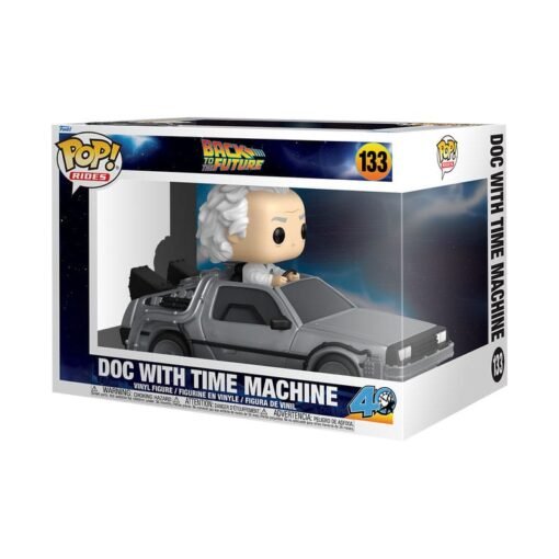 Funko POP Back to the Future Doc with Time Machine