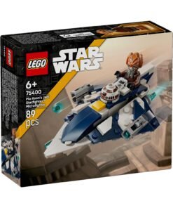 Alternative view of LEGO® Star Wars™: Plo Koon’s Jedi Starfighter™ Microfighter