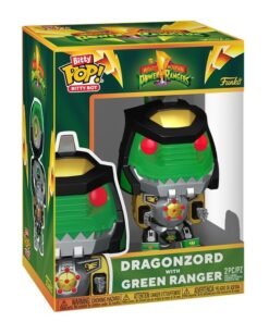 Alternative view of Funko Bitty Bot! Power Rangers- Dragon Zord with Green Ranger