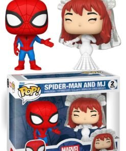 Alternative view of Funko POP! 2-Pack Marvel: Superhero Couples- Spider-Man & MJ #1160