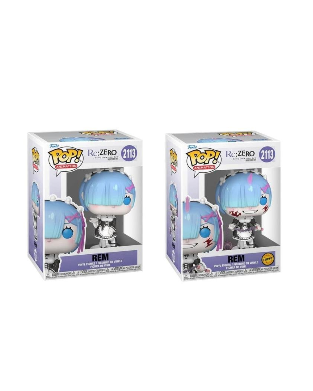 Funko POP Rem & Chase Re Zero