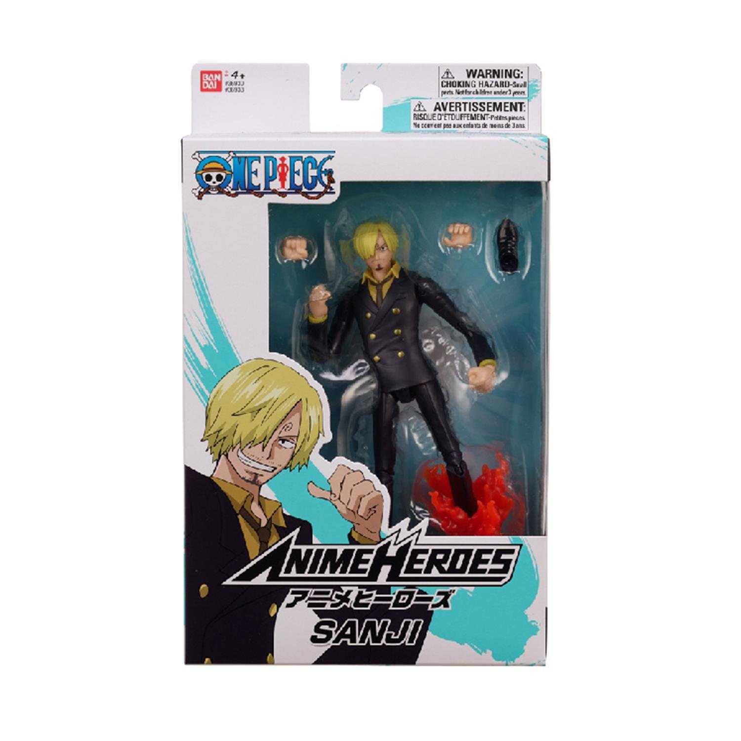 Bandai Anime Heroes: One Piece Φιγούρα Δράσης Sanji - Image 3