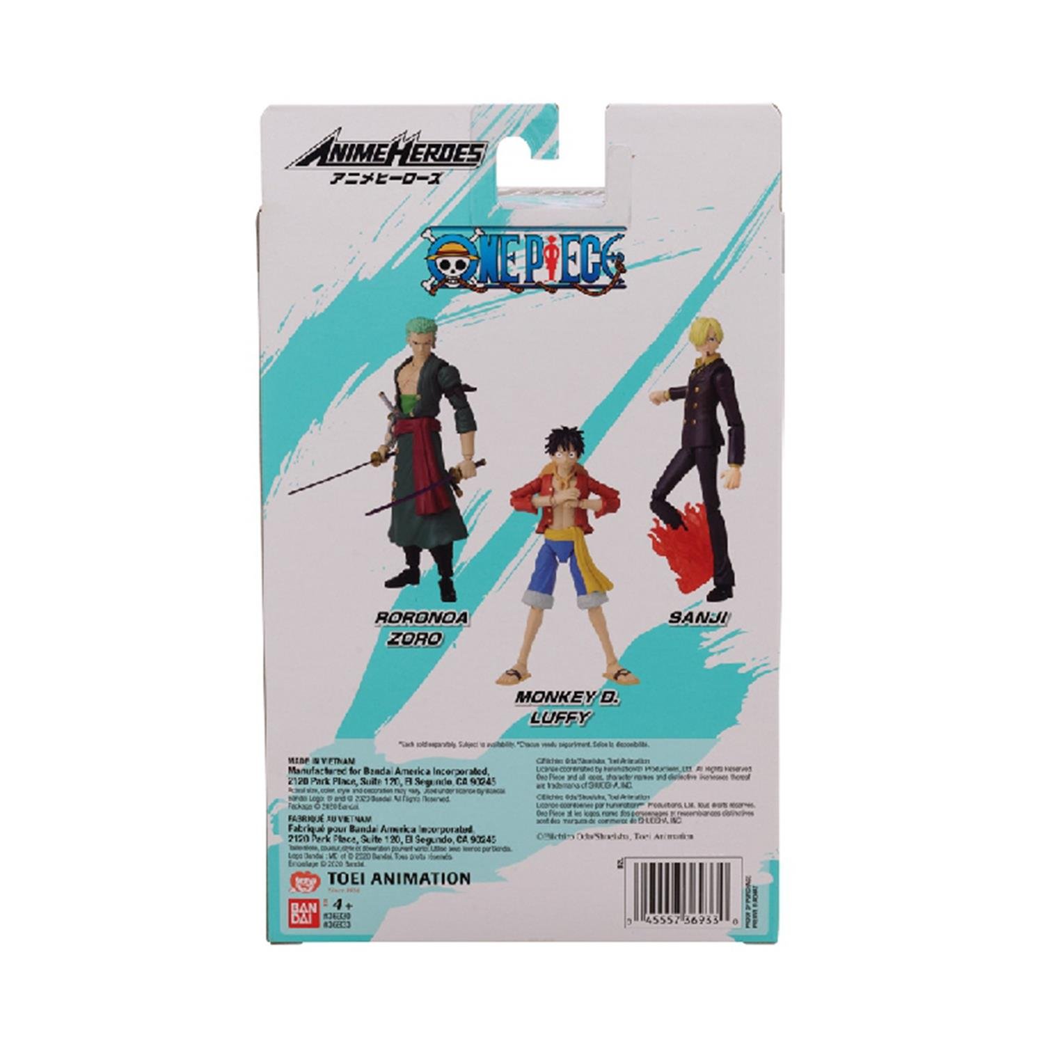 Bandai Anime Heroes: One Piece Φιγούρα Δράσης Sanji - Image 4