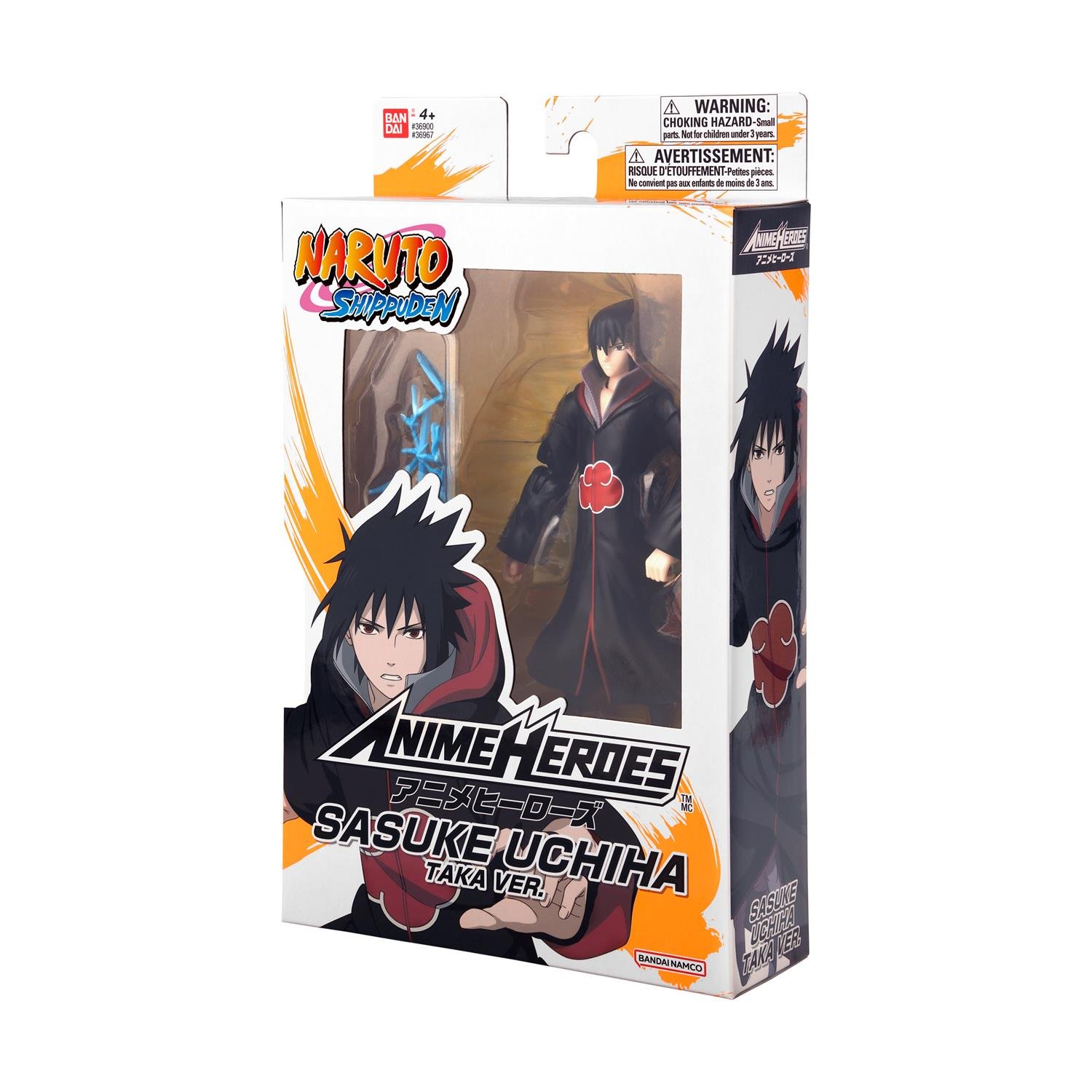 Bandai Anime Heroes: Naruto Φιγούρα Δράσης Sasuke (ver. Taka) - Image 4