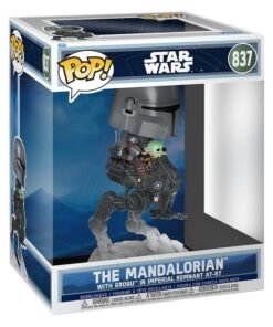 Funko POP Mandalorian with Grogu AT-RT