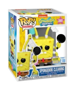 Alternative view of Funko POP! Premium: Spongebob Squarepants- Spongebob Cleaning “Summer Convention” #2001
