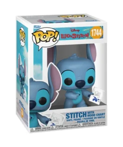 Alternative view of Funko POP! Disney: Lilo & Stitch- Stitch with Mood Chart #1744