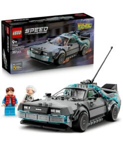 LEGO Time Machine from Back to the Future